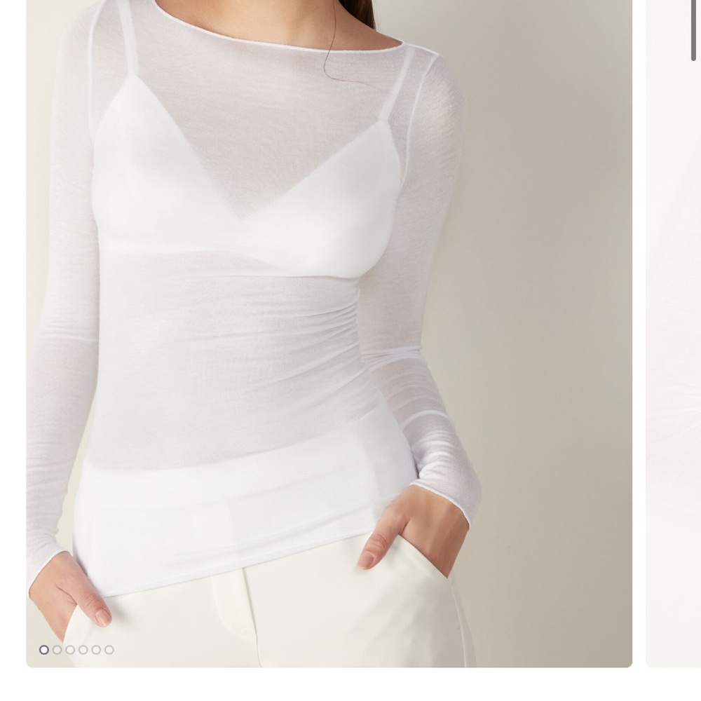 Brand New with tags Intimissimi Boat Neck Modal Cashmere Ultralight Top